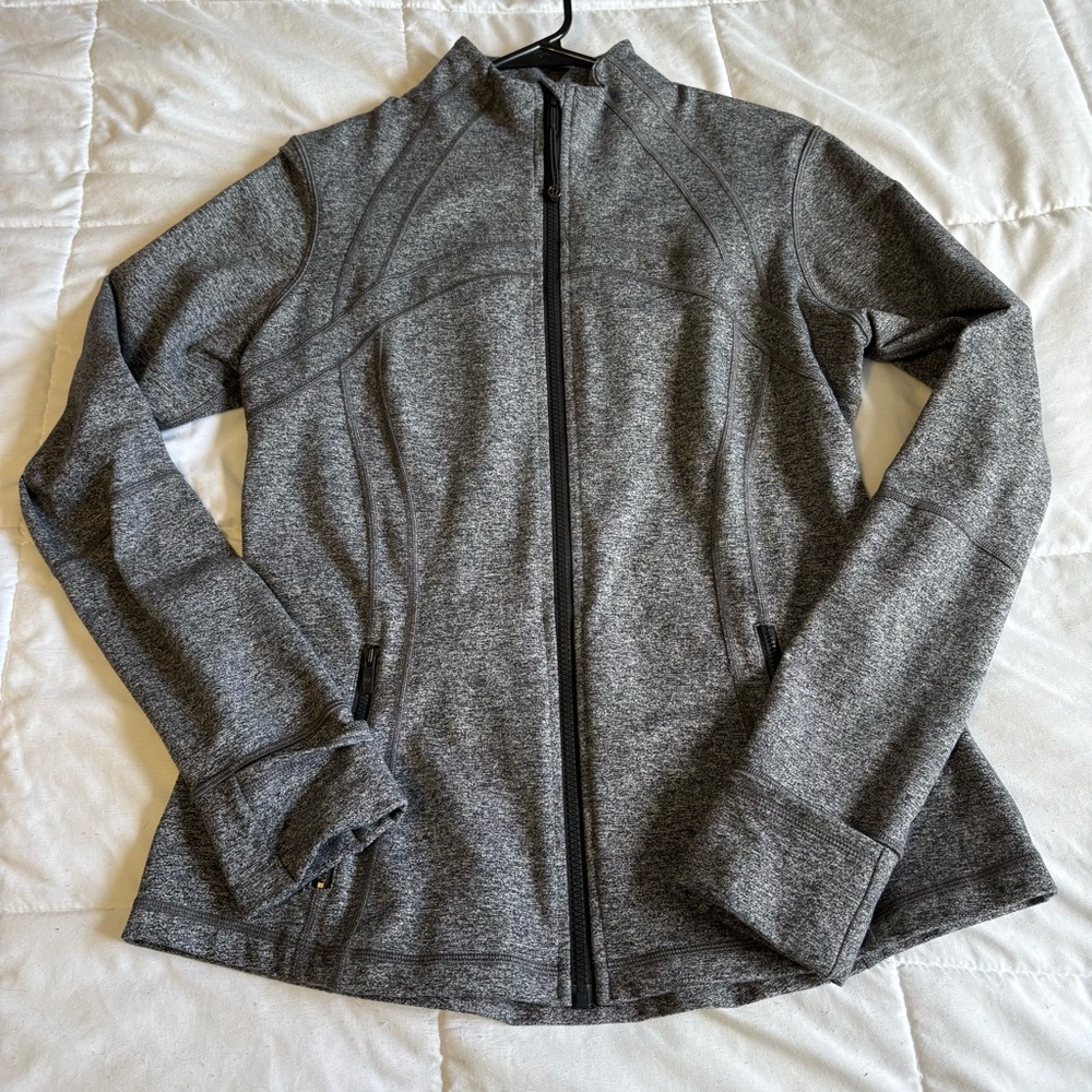 Lululemon Define Luon Jacket Women's Heathered Black Jacket